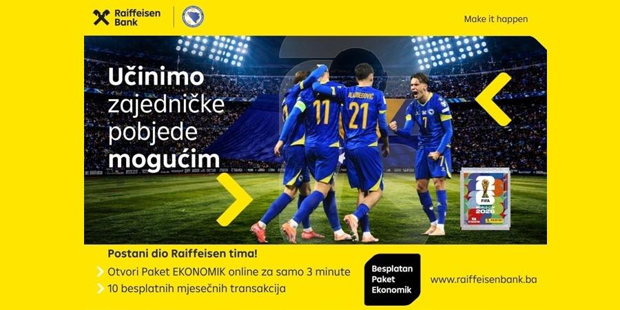 Raiffeisen Banka 10 paketića Panini sličica
