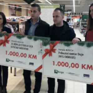 Uručena donacija Prihvatnom centru Duje i JU Dom za starija lica