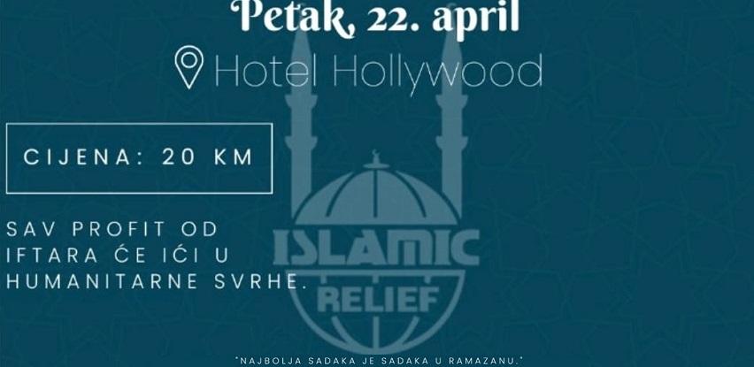 donatorski iftar islamic relief hotel hollywood novčana pomoć