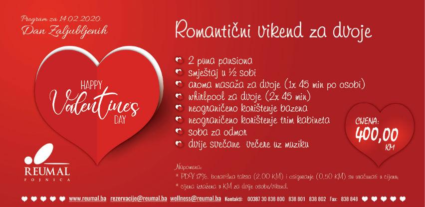 Ne propustite neodoljivu ponudu za Dan zaljubljenih u Reumalu!