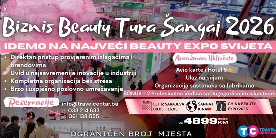 Biznis Beauty Tura 2026 TRAVEL CENTAR