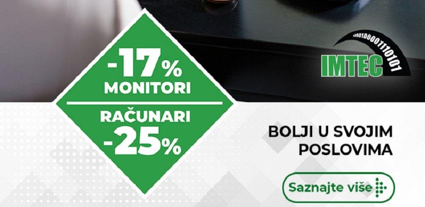 Do 25% popusta na Imtec pro računare i monitore