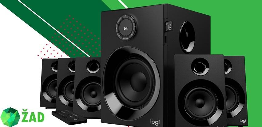 Surround, Povezivost I iznimna snaga - Zvučnici Logitech Z607