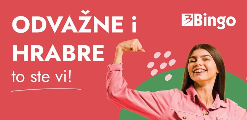 Odvažne i hrabre, to ste vi! Bingo