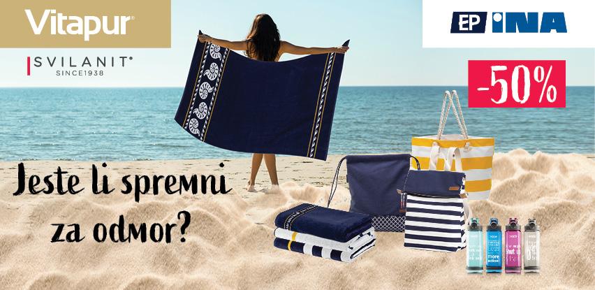 vitapur svilanit odmor peškiri torba ruksak