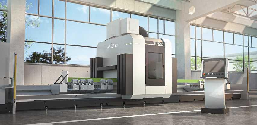 Schüco CNC mašina AF 500 Alukönigstahl