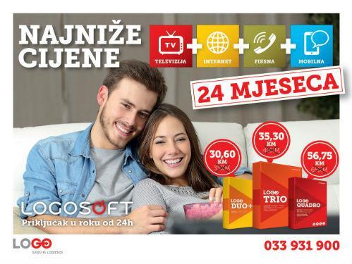 Televizija + Internet + Fiksna + Mobilna - po najnižim cijenama na tržištu
