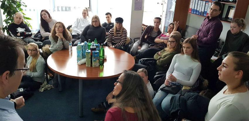 Holandski studenti posjetili INZ