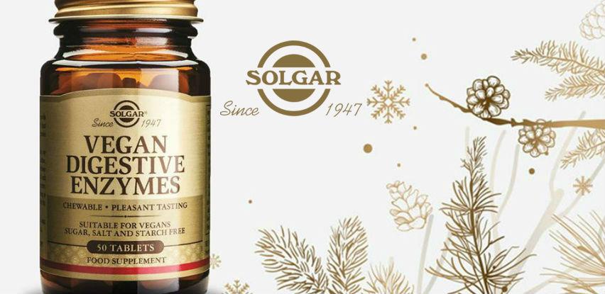 Solgar Vegan Digestive Enzymes: Dodatak ishrani za poboljšanje varenja