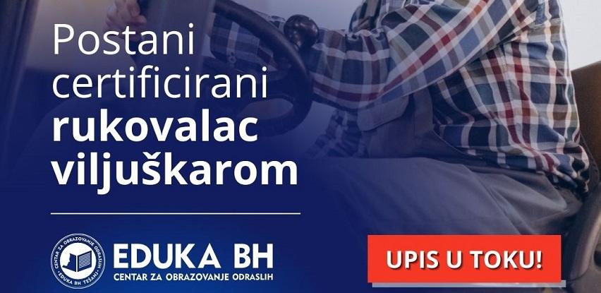 Certificirani rukovalac viljuškarom Eduka BH