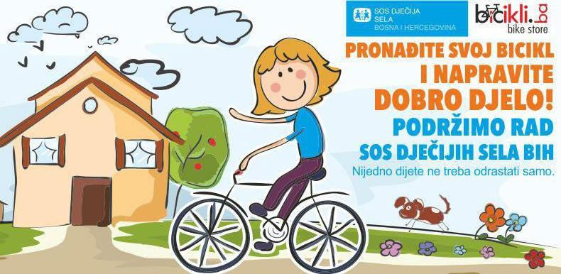 Bicikli.ba podržavaju rad SOS Dječijih sela BiH