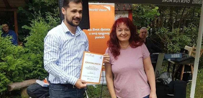 HO “World Vision BiH” dodijelila Općini Kakanj zahvalnicu