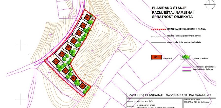 Na području Hadžića planirana gradnja stambenog naselja 'Vilovac – Tarčin'