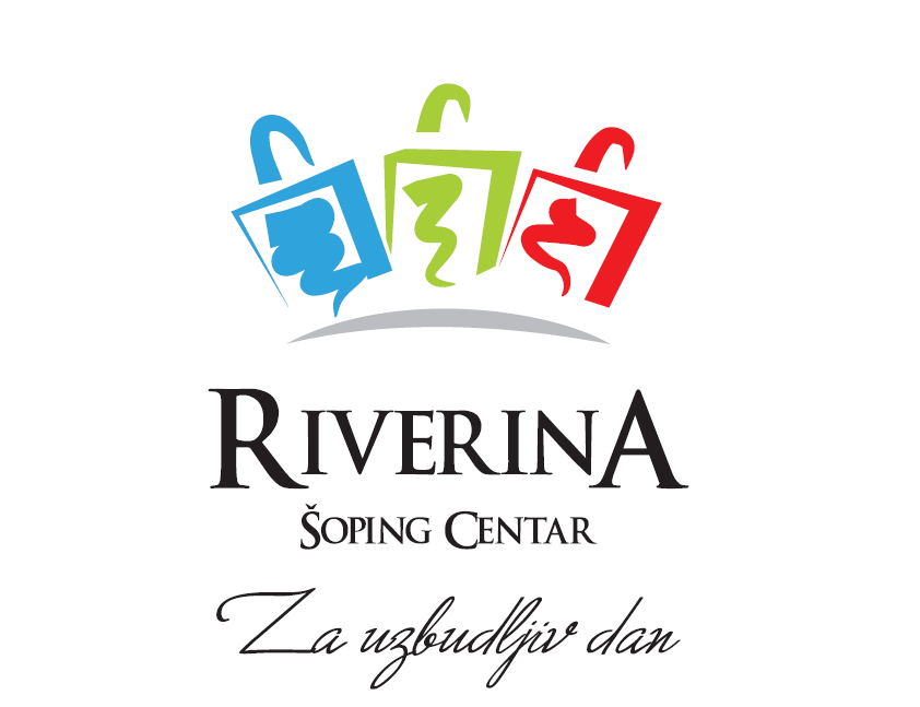 Izabrana rješenja za logo i slogan za Riverina šoping centar