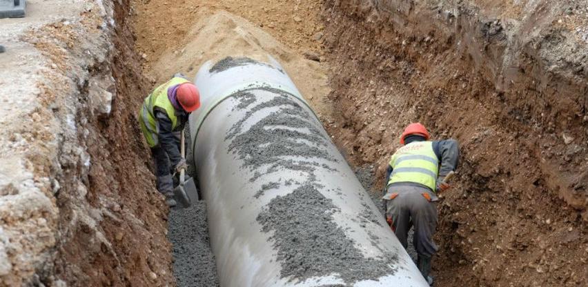 Počela izgradnja oborinske kanalizacije u industrijskoj zoni Bačići