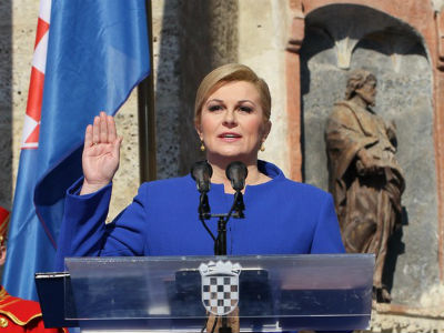 Prisegnula prva hrvatska predsjednica Kolinda Grabar-Kitarović