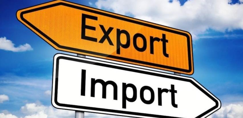 U januaru izvoz povećan za 2,9 posto, uvoz smanjen za 5,7 posto