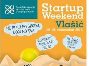 Startup Weekend na Vlašiću od 26. do 28. septembra