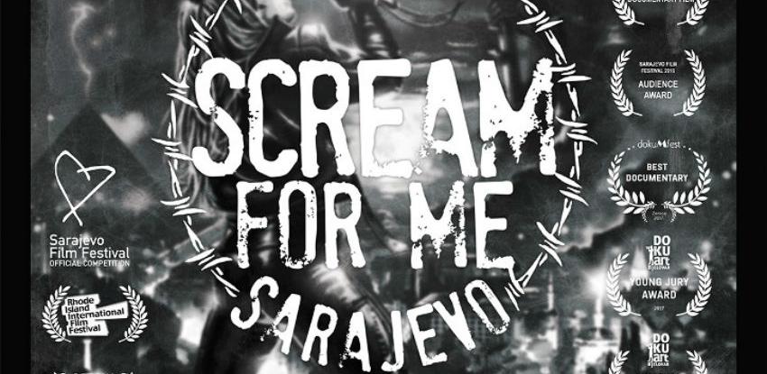 Premijera filma Scream For Me Sarajevo 17. aprila u Cinema City-u