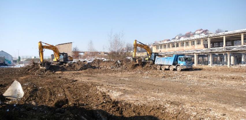 Počelo čišćenje terena i uklanjanje deponije iz kruga nekadašnjeg GP 'Bosna'