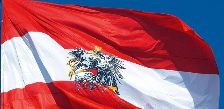 Austrija zastava