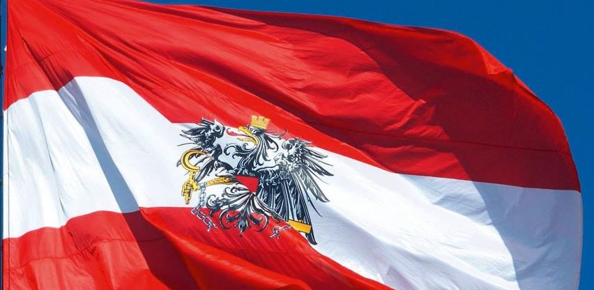 Austrija zastava