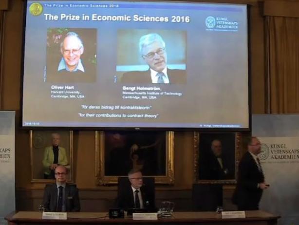 Oliver Hart i Bengt Holmstrom dobitnici Nobelove nagrade za ekonomiju