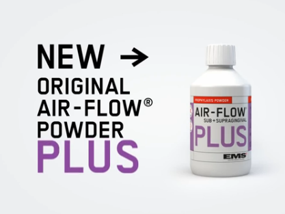 EMS Air Flow Powder Plus: Potpuno novi prah za pjeskarenje