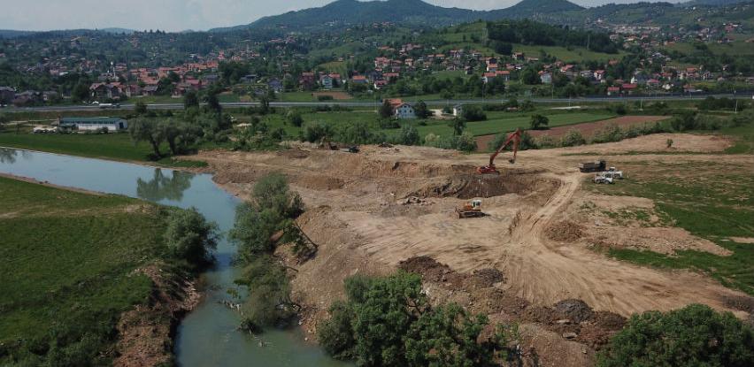 Regulacijom korita Bosne smanjit će se poplave u Sarajevskom polju