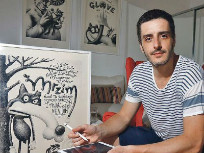 Vedran Klemens: Ilustrator koji je udružio Vučka i Zagija