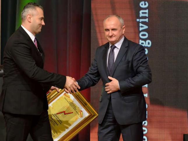 Samiru Lagariji, vlasniku 'Bosneta' dodijeljena nagrada 'Najmenadžer BiH'