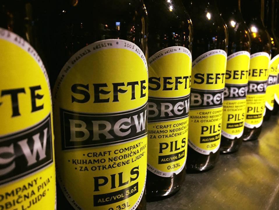 Prvo domaće Sefte pivo na policama trgovačkog lanca Bingo