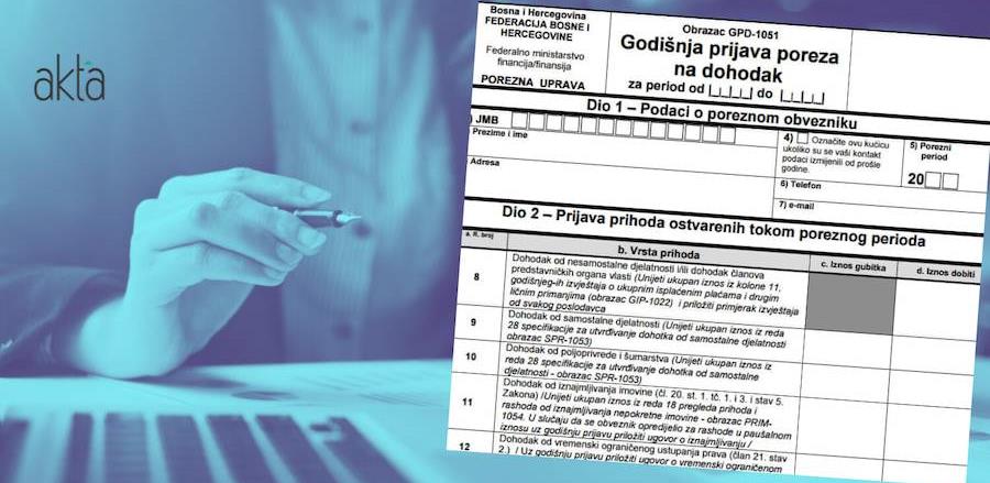 FBiH: Ko je dužan podnijeti porezne prijave i koji su rokovi? - Akta.ba ...