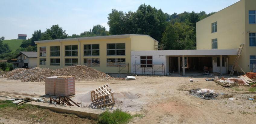 Pri kraju izgradnja sportske dvorane Osnovne škole u Dobroševićima