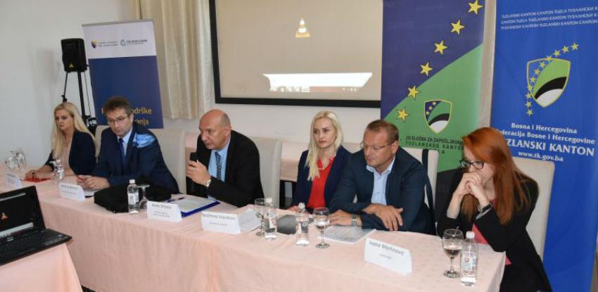 U Tuzli promoviran Projekt podrške zapošljavanja u Federaciji BiH