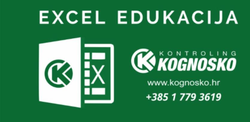 Excel za kontrolere – dvodnevna edukacija u Kontroling centru Kognosko