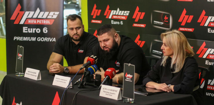 Bh. strongman Nedžmin Ambešković novo zaštitno lice kompanije Hifa Petrol