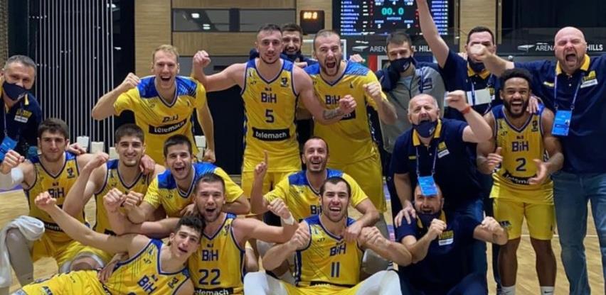 Pobjeda košarkaša BiH nad Latvijom za plasman na Eurobasket