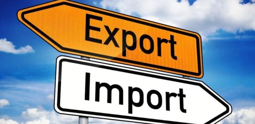 Trend rasta izvoza i pada uvoza u RS