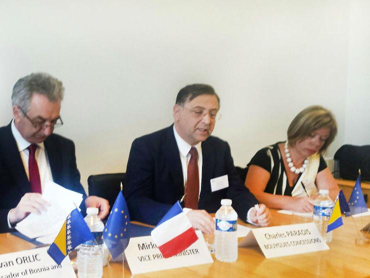 U Parizu predstavljeni privredni potencijali Bosne i Hercegovine