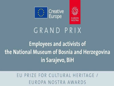 Zemaljski muzej dobitnik najvećeg evropskog priznanja u oblasti naslijeđa