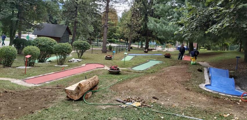 Novi sadržaji u Pionirskoj dolini: Sarajevska oaza dobija teren za mini-golf