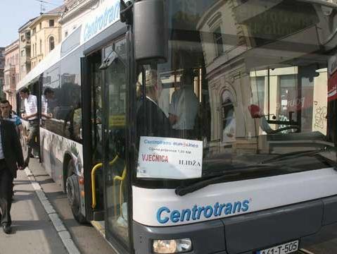 Iz saobraćaja privremeno isključeni Centrotransovi autobusi 