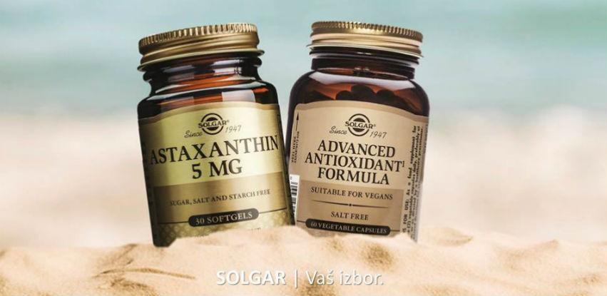 Savršena kombinacija za ljeto: Solgar Astaksantin i Advanced Antioxidant Formula
