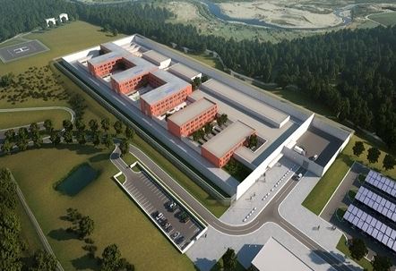 Radovi na izgradnji državnog zatvora Naklo u završnoj fazi