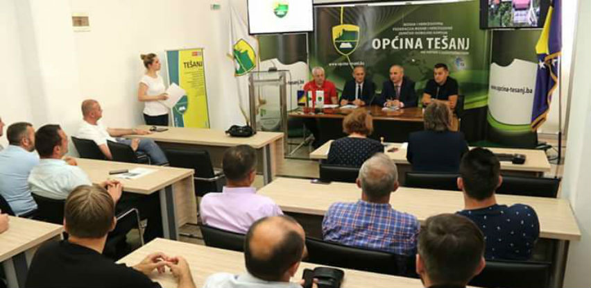 INTER će graditi sportsku dvoranu tešanjskom naselju Jablanica