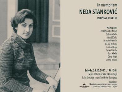 Koncertnu sezonu MAS otvara koncert u čast pijanistice Nede Stanković