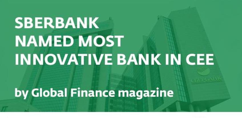 Sberbank najinovativnija banka u Srednjoj i Istočnoj Evropi