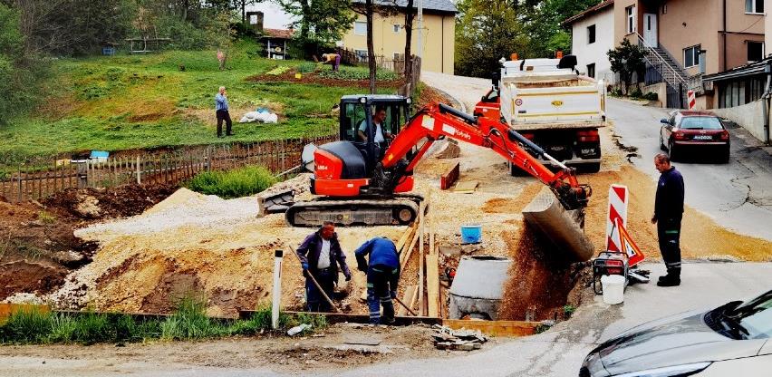 Sokolje: Rekonstrukcija i proširivanje ulaza u ulicu Numan - paše Ćuprilića