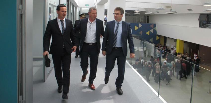 Vlada TK posjetila novi putnički terminal Međunarodnog aerodroma Tuzla
